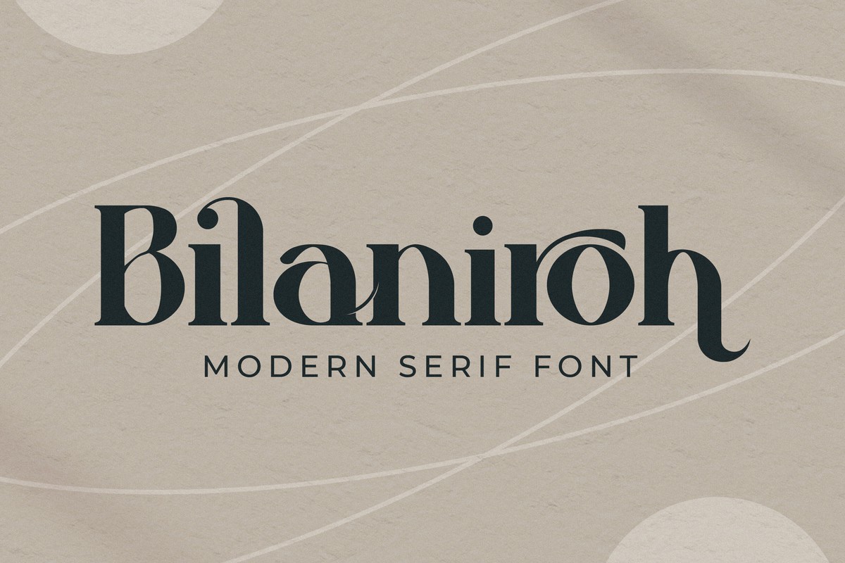 Bilaniroh Font