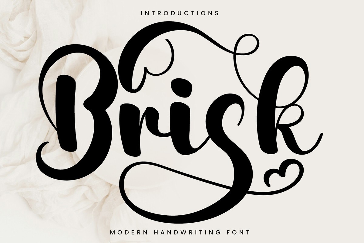 Brisk Font