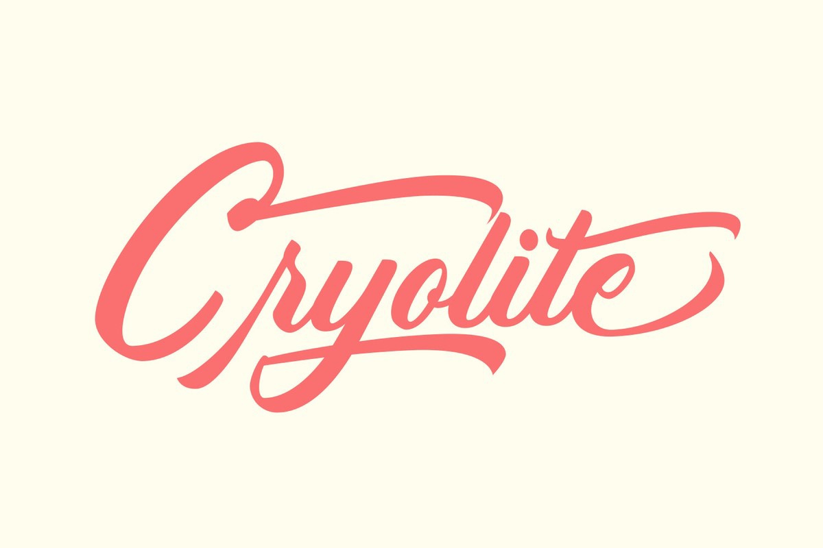 Cryolite Font