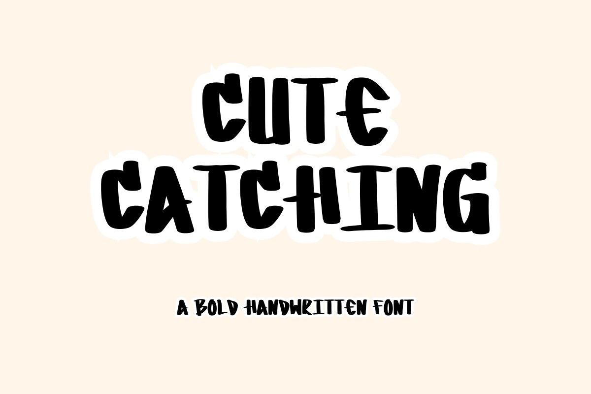 CuteCatching Font