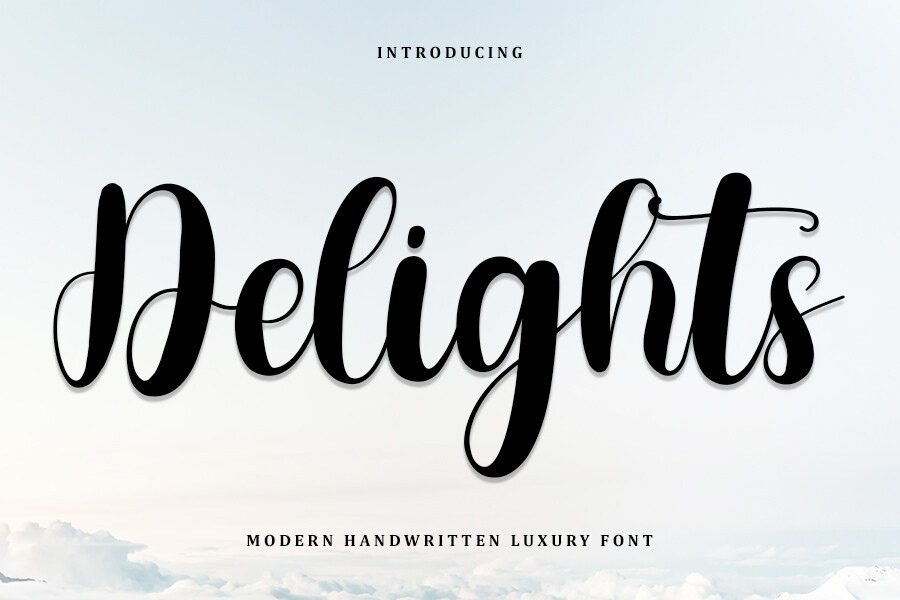 Delights Font