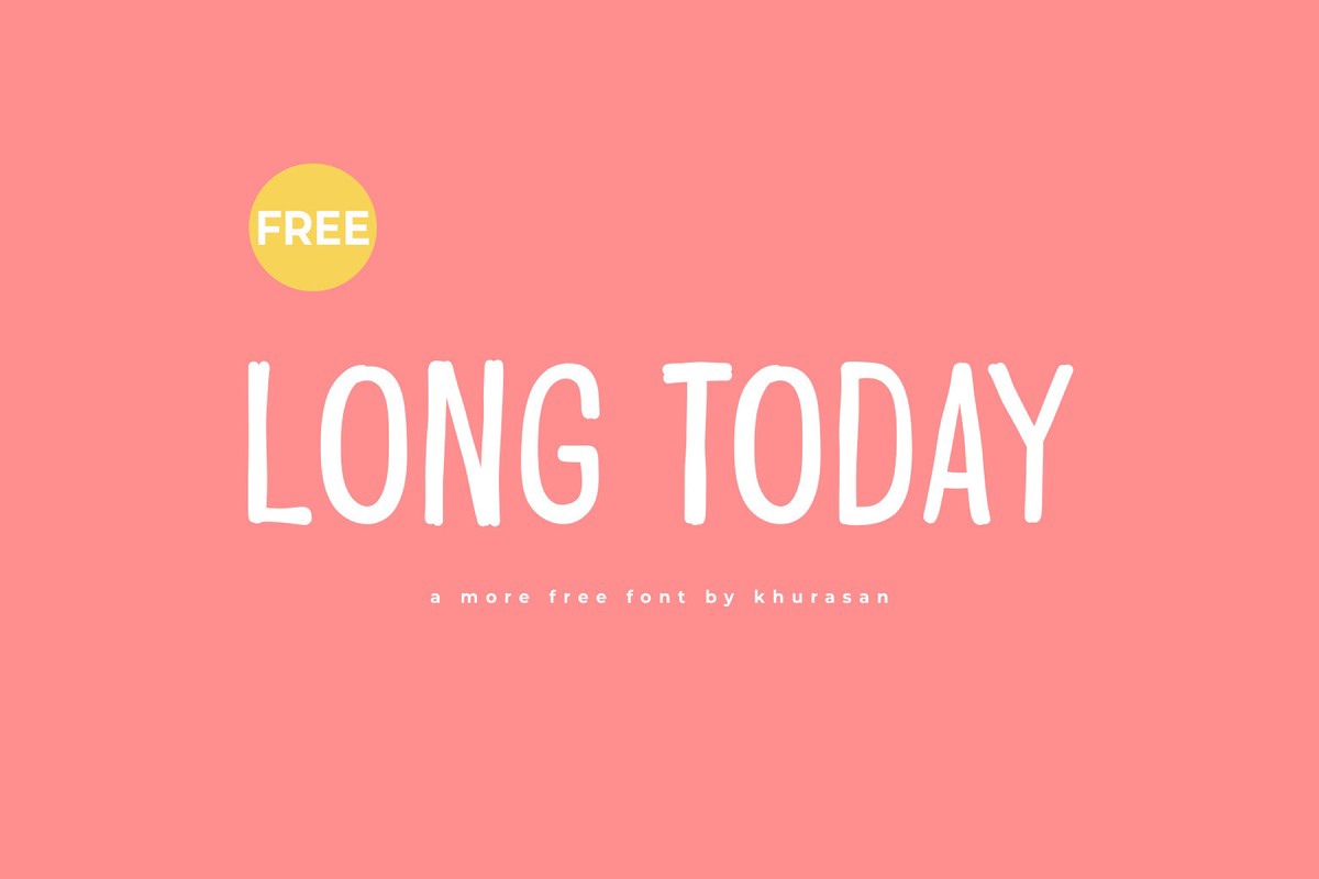 Long Today Font