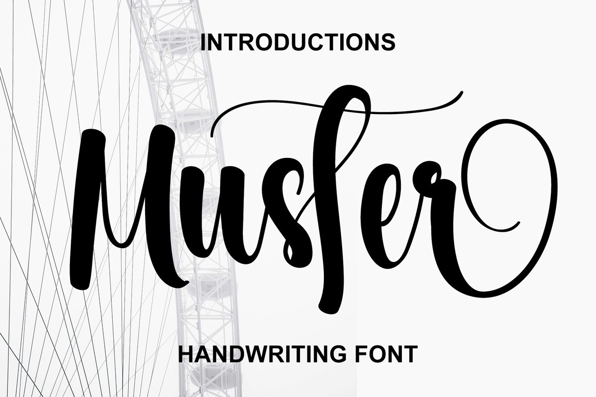 Muster Font