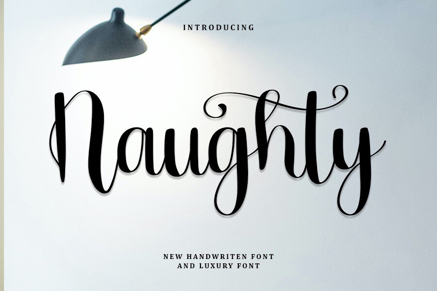 Naughty Font