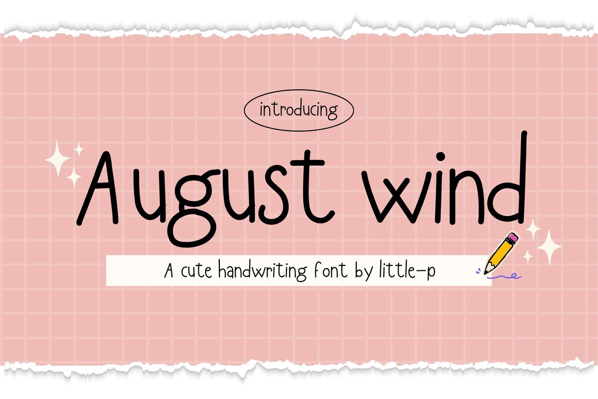 August Wind Font