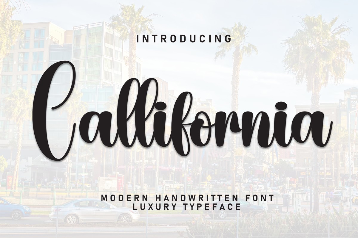 Callifornia Font