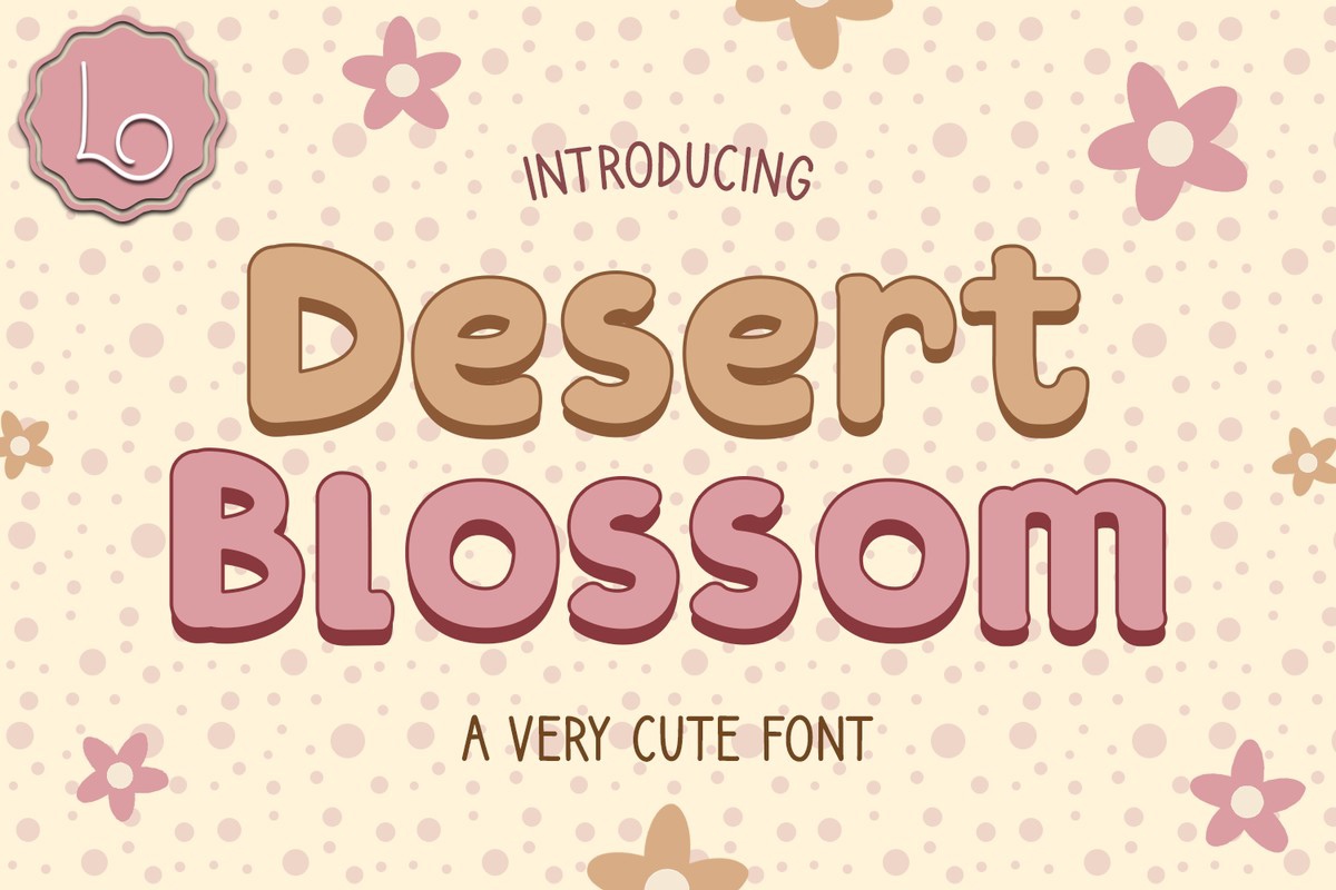 Desert Blossom Font