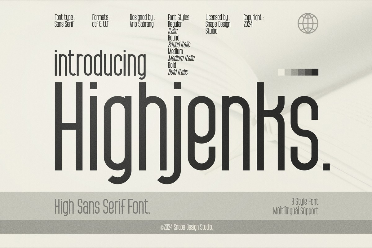 Highjenks Font