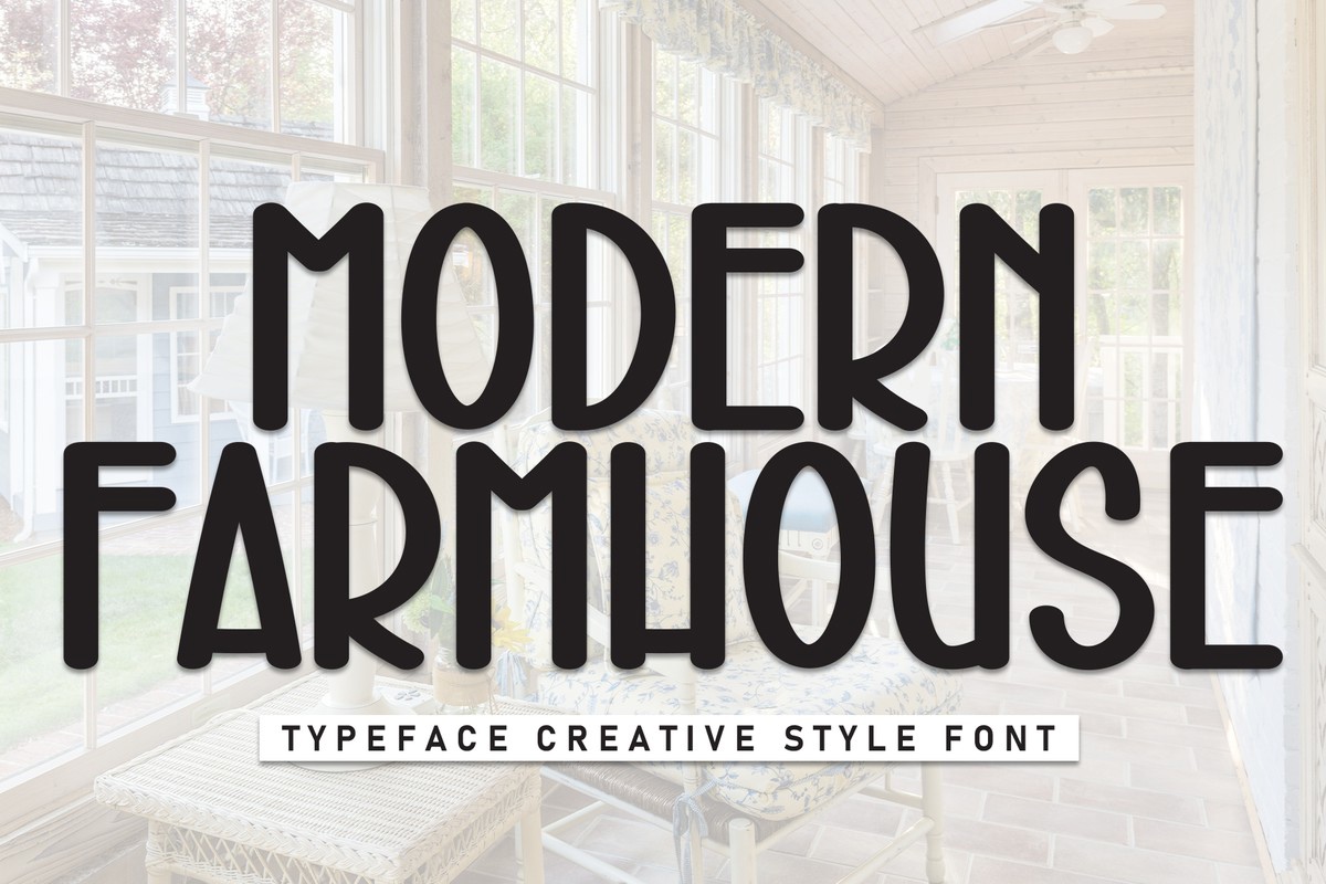 Modern Farmhouse Font