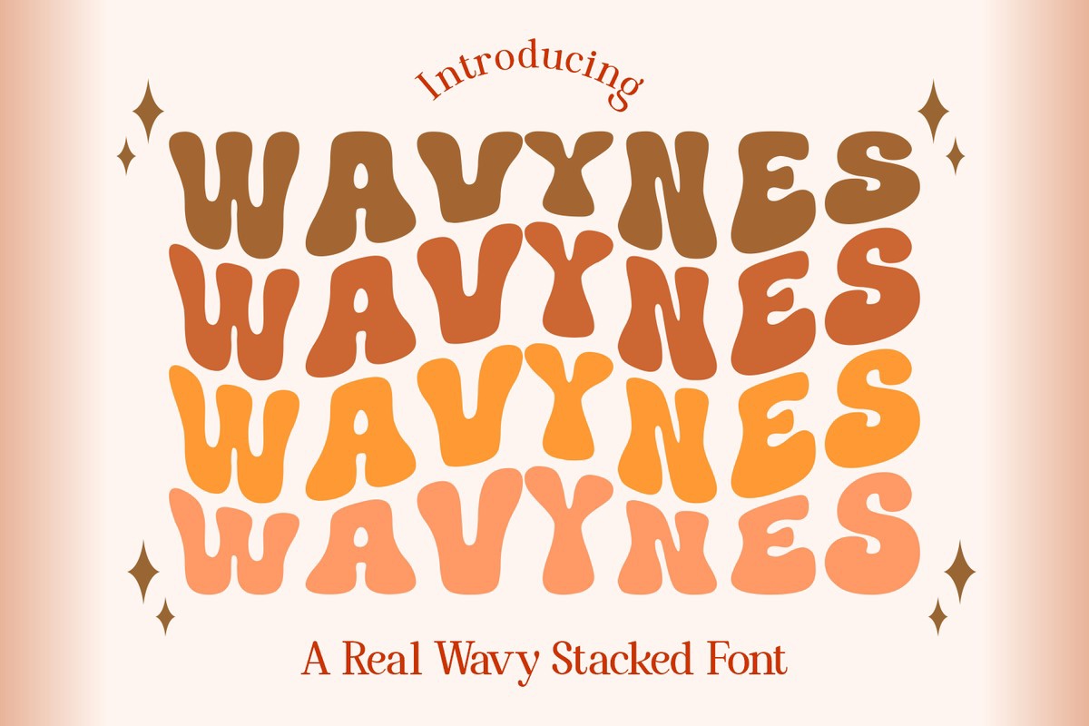 Wavynes Font
