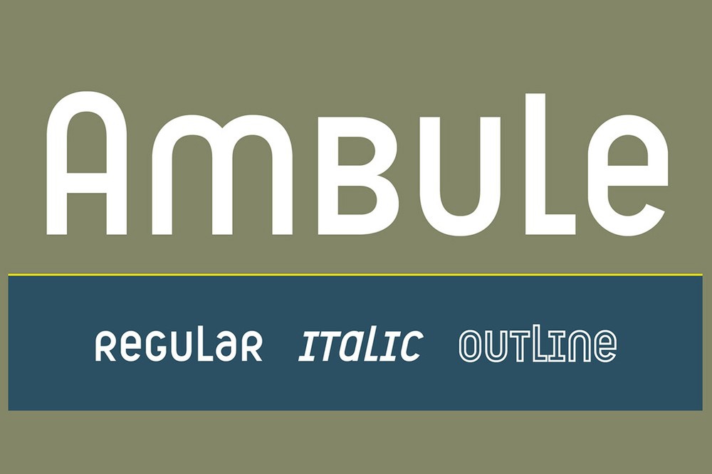 Ambule Font