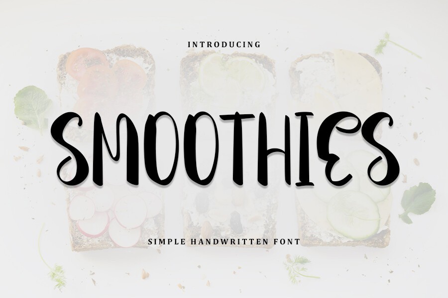 Smoothies Font