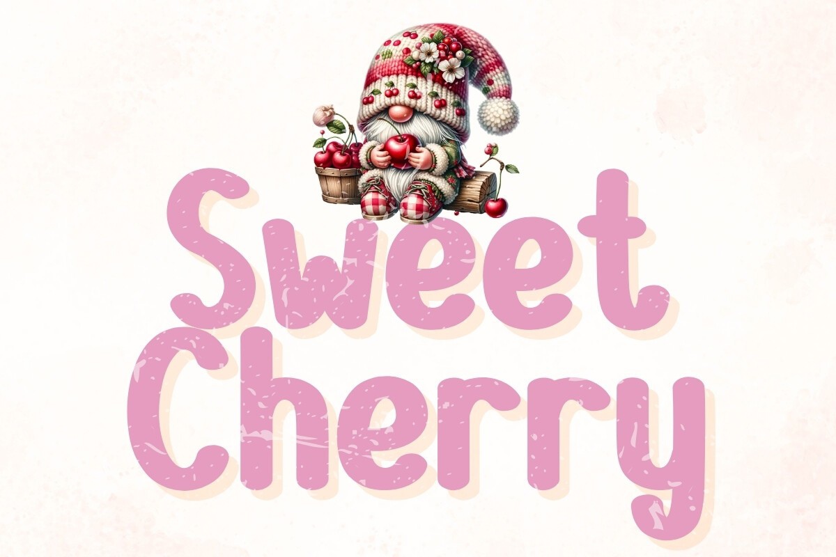 Sweet Cherry Font