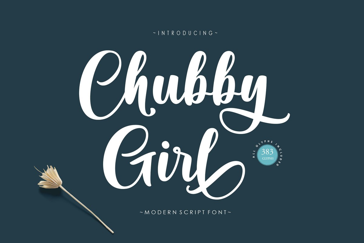 Chubby Girl Font