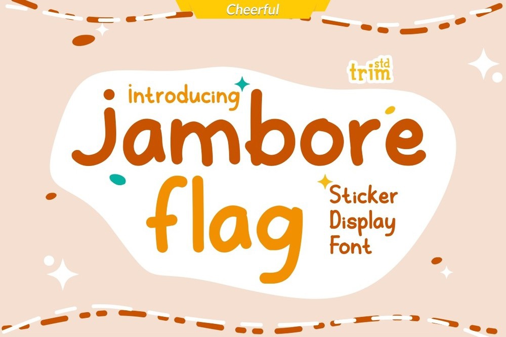 Jambore Flag Font