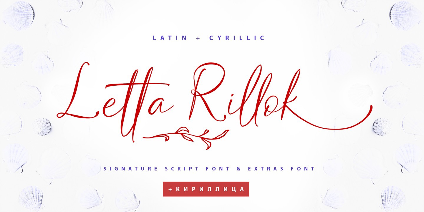 Letta Rillok Cyrillic Font