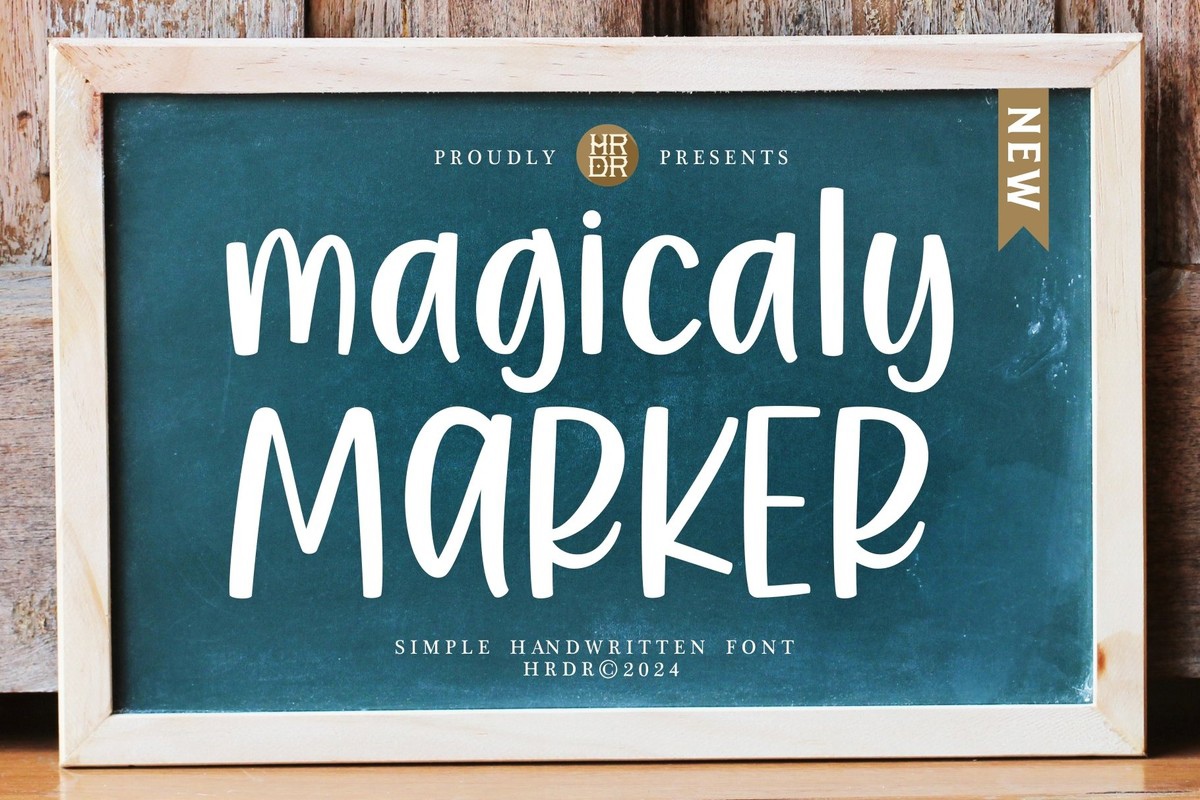 Magicaly Marker Font