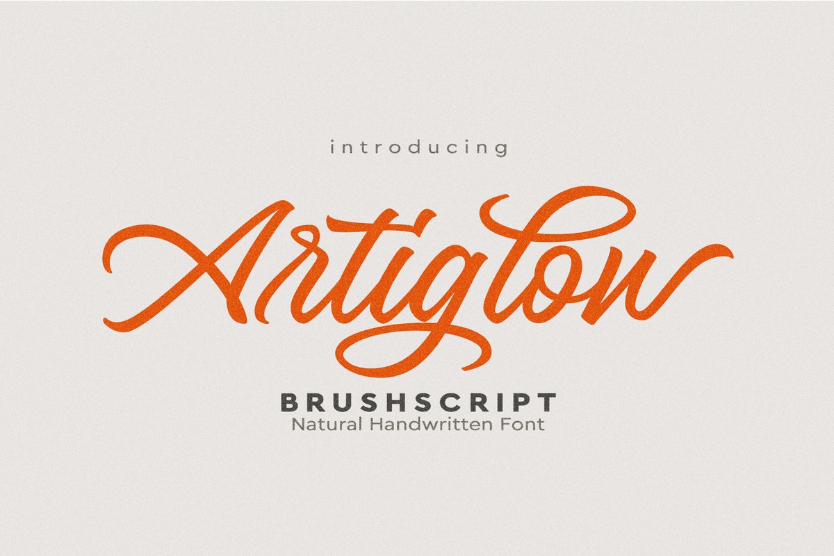Artiglow Font