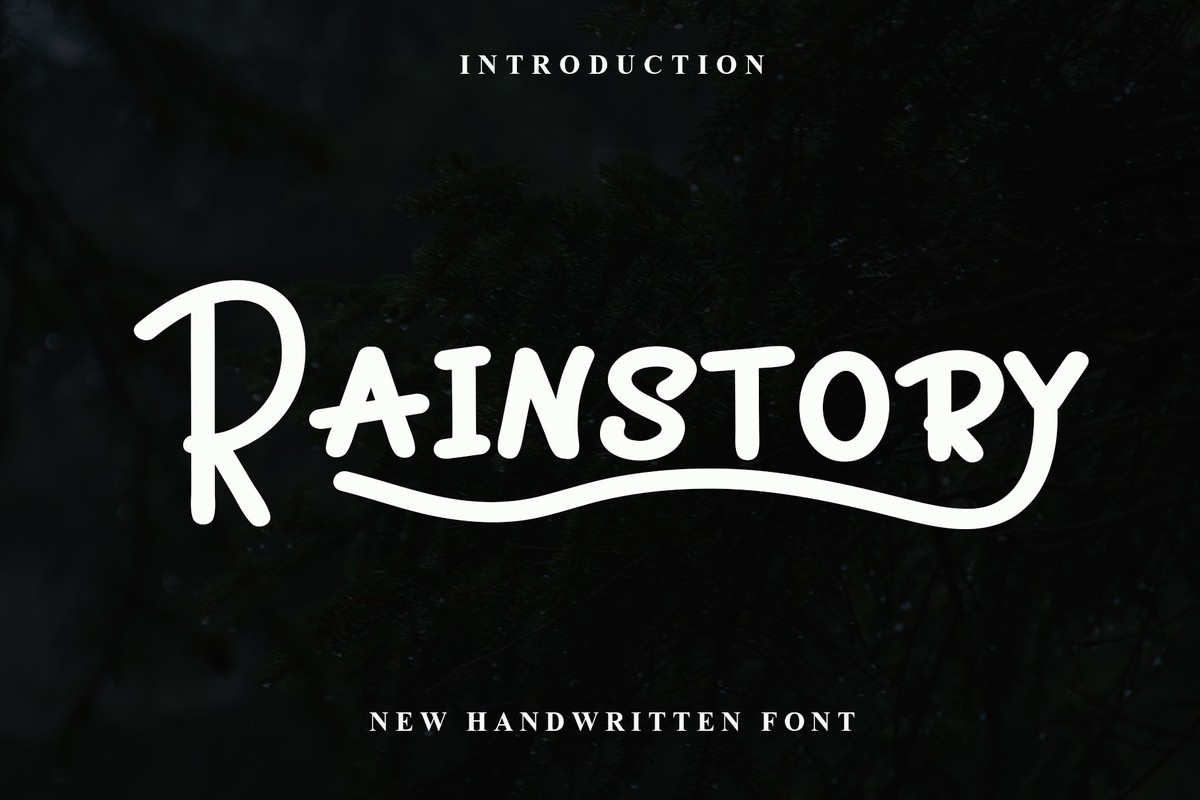Rainstory Font