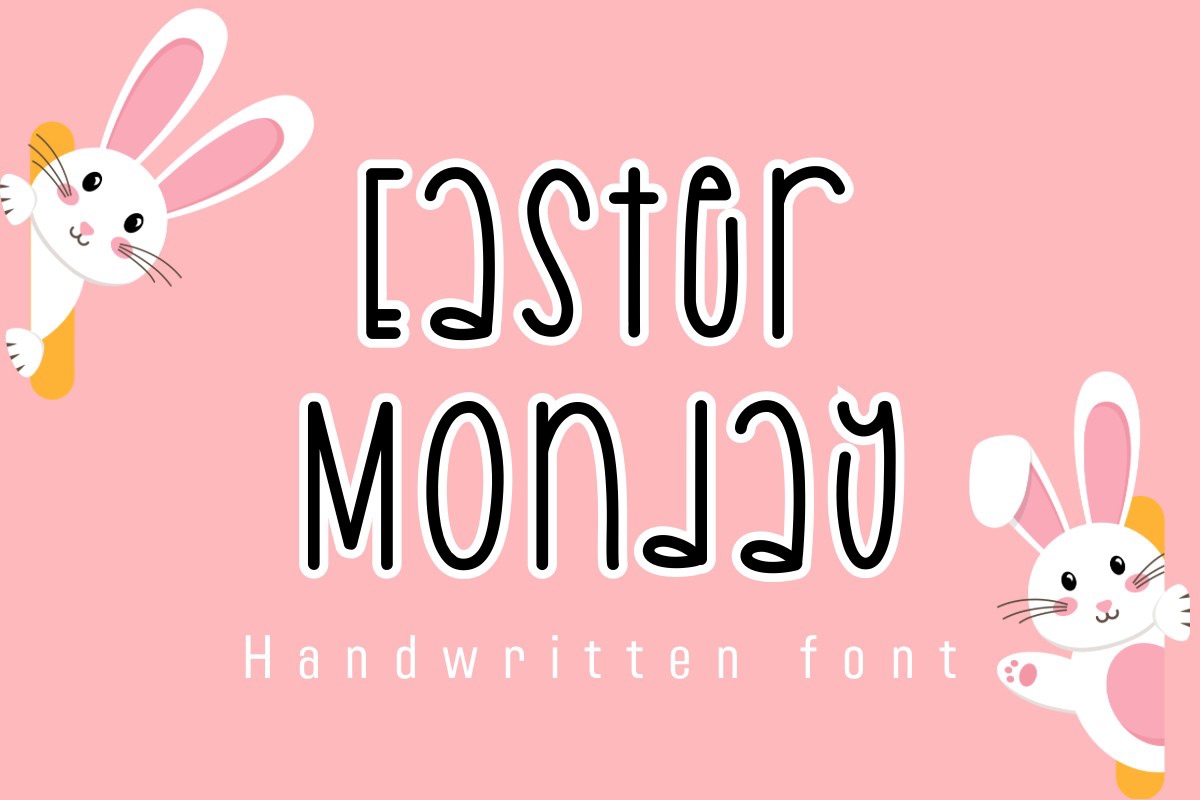 Easter Monday Font