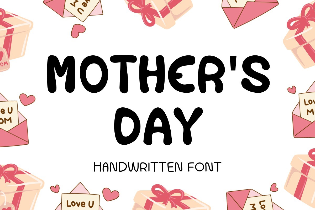 Mother's Day Font