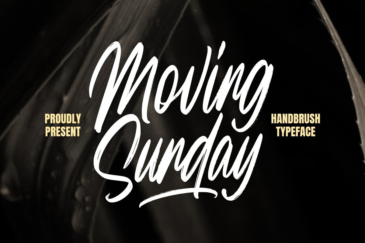 Moving Sunday Font