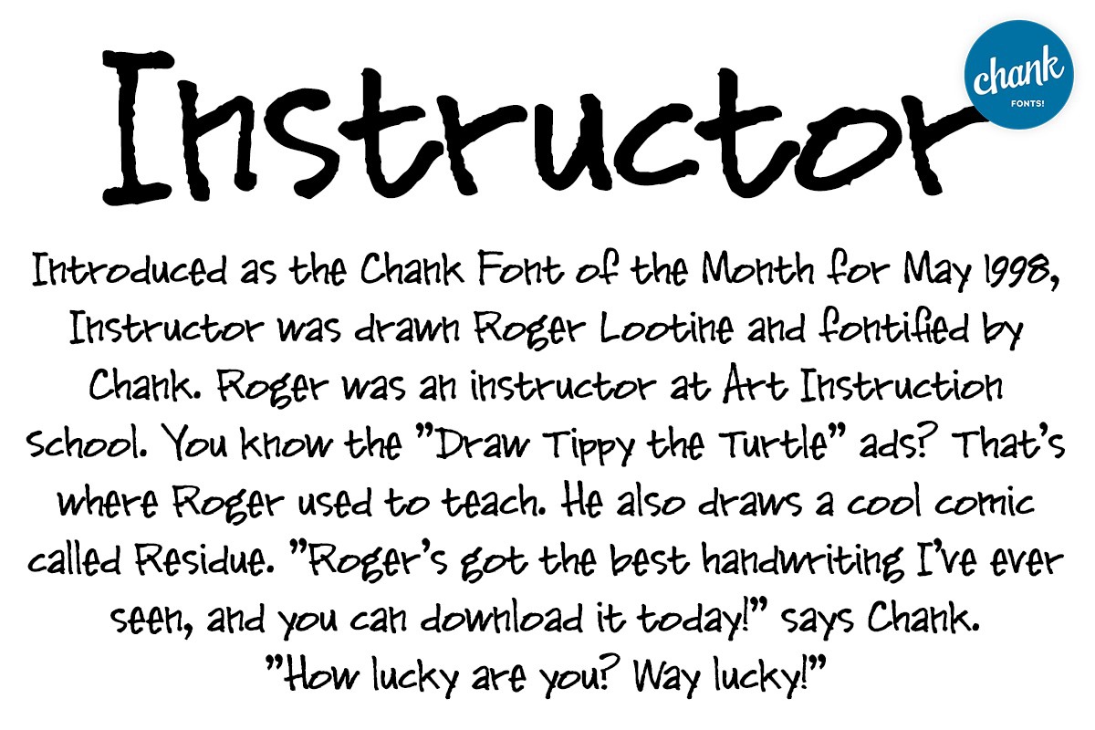 Instructor Font