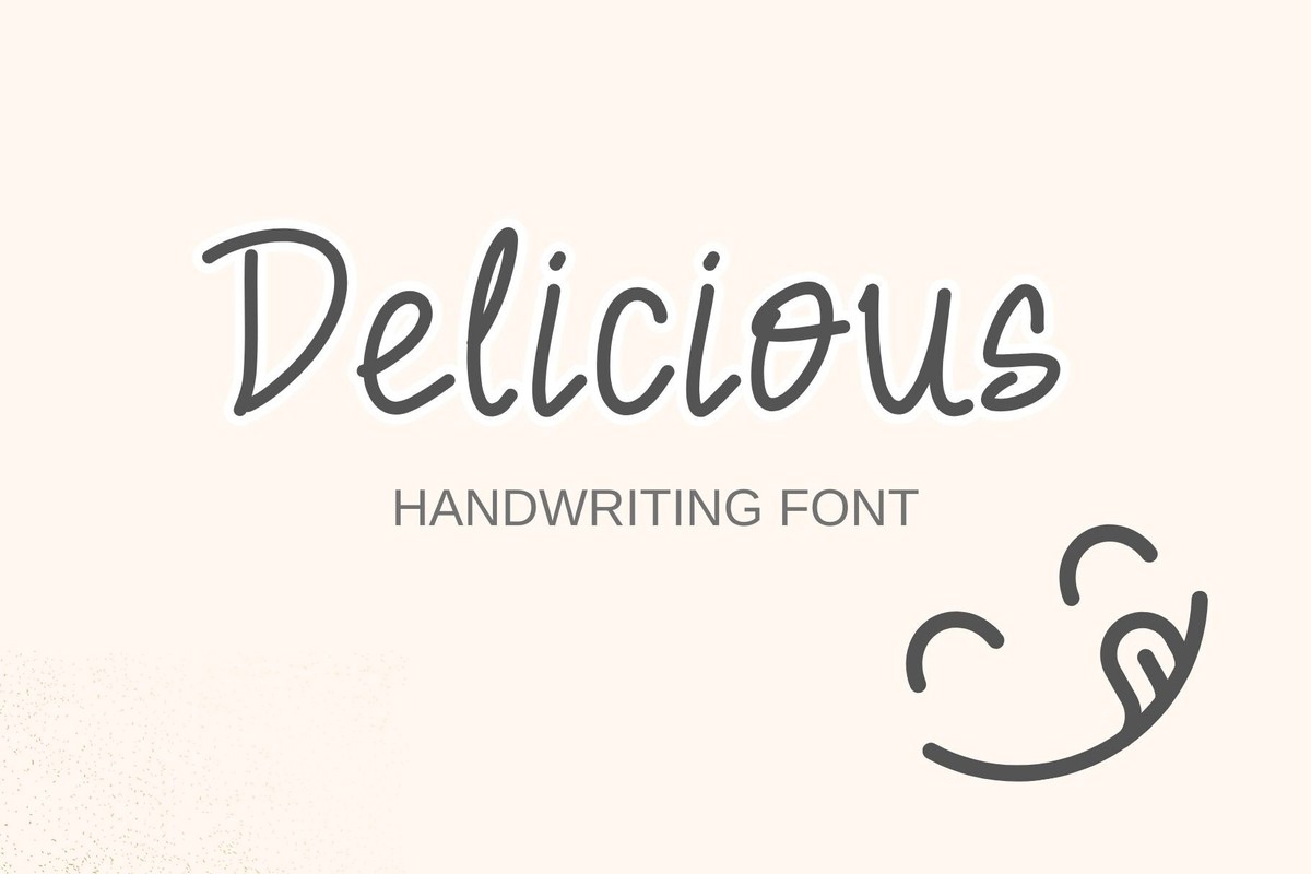 Delicious Font