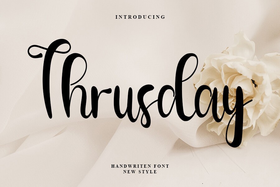 Thrusday Font