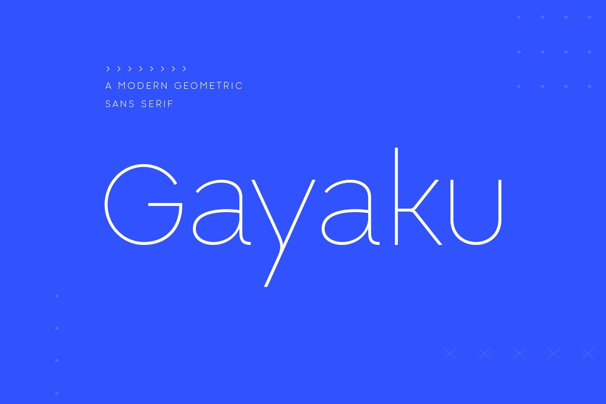 Gayaku Font