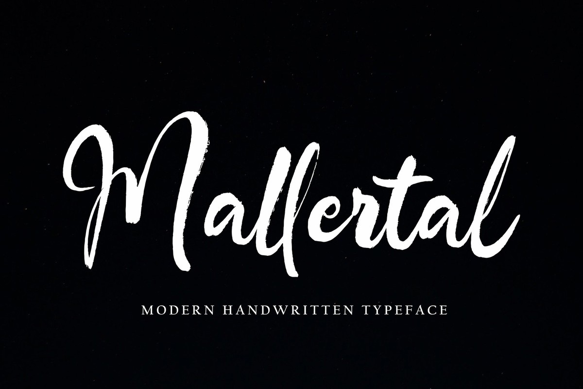 Mallertal Font