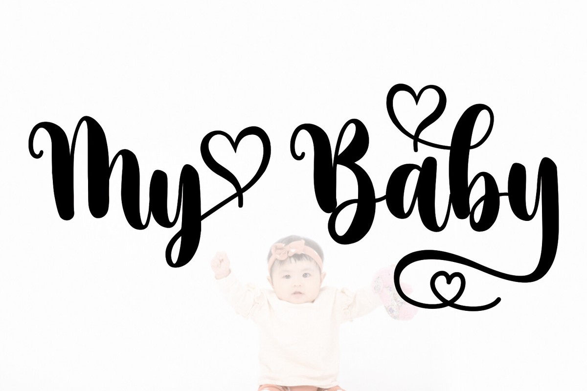 My Baby Font