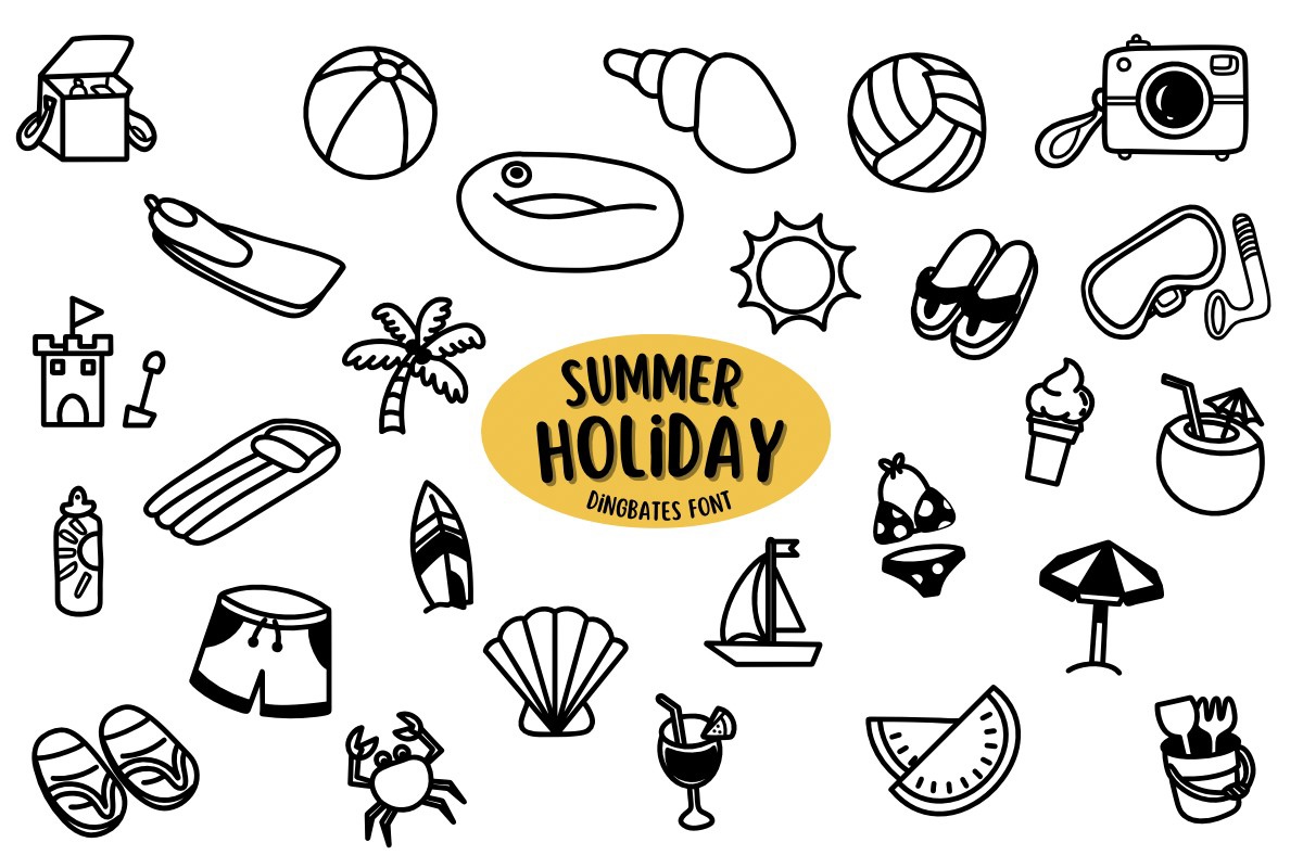 Summer Holiday Font