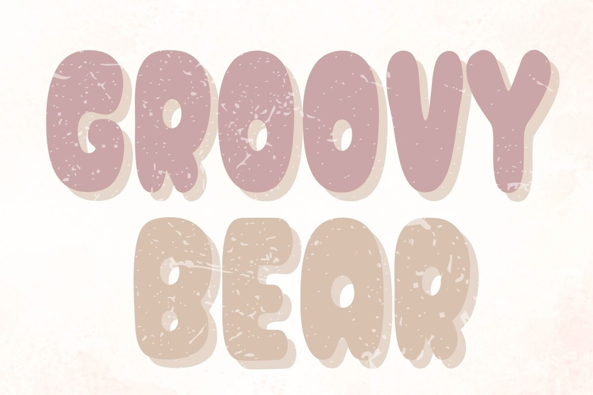 Groovy Bear Font