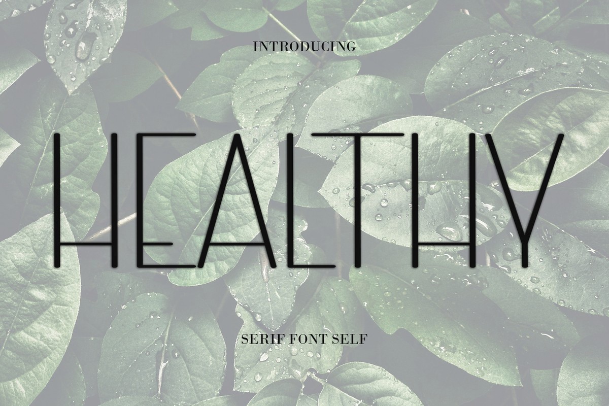 Healthy Font