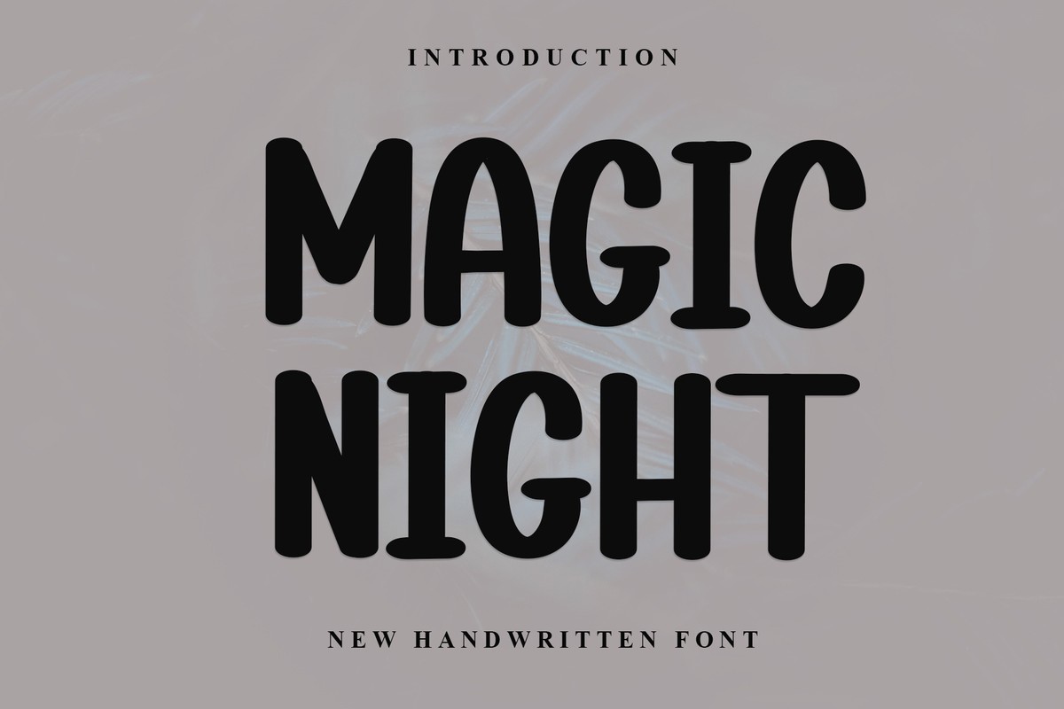 Magic Night Font