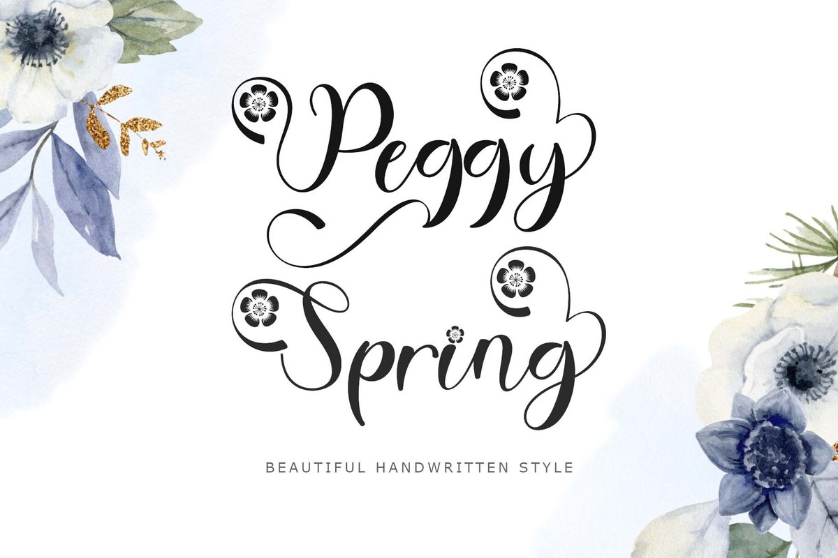 Peggy Spring Font