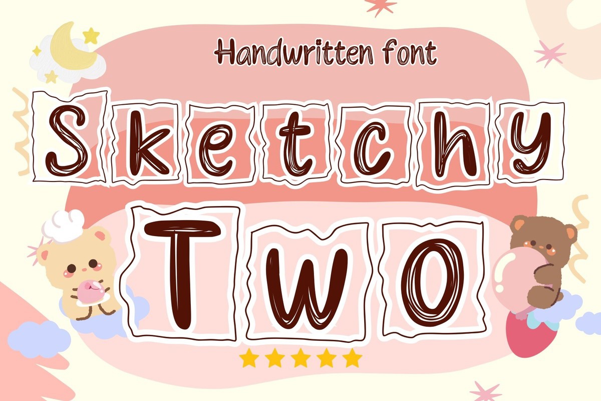 Sketchy Two Font