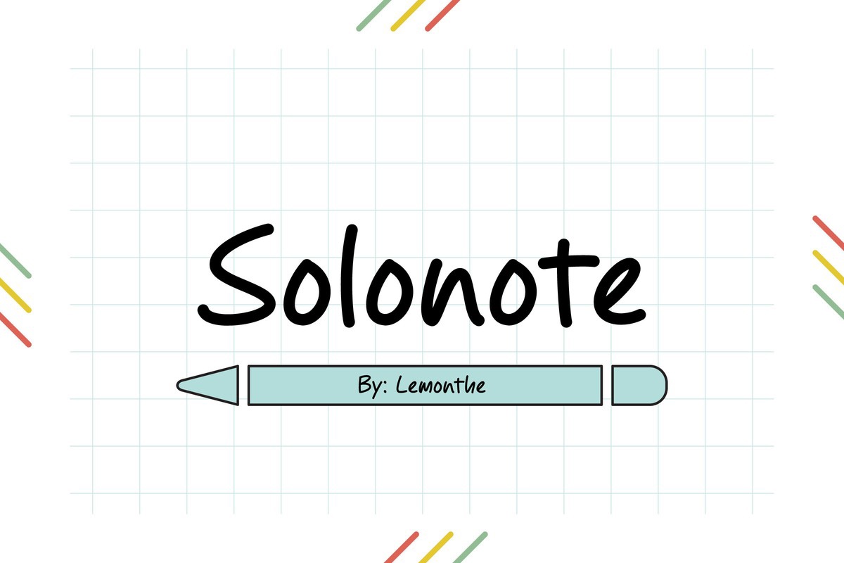 Solonote Font