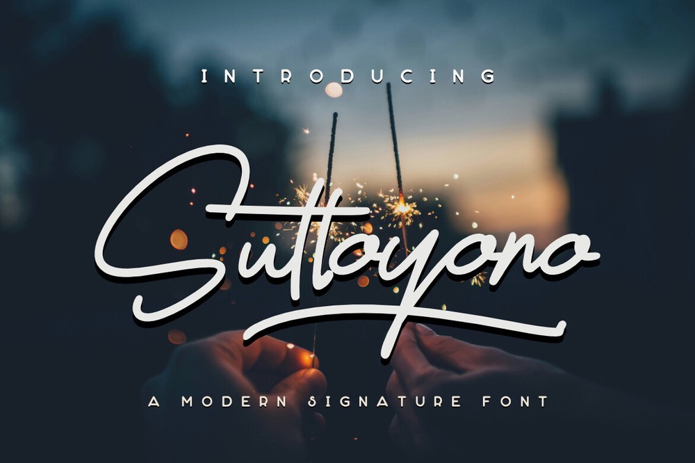 Suttoyono Font