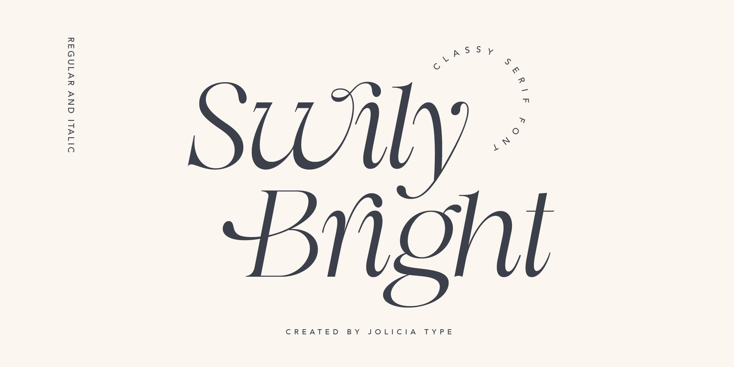 Swily Bright Font