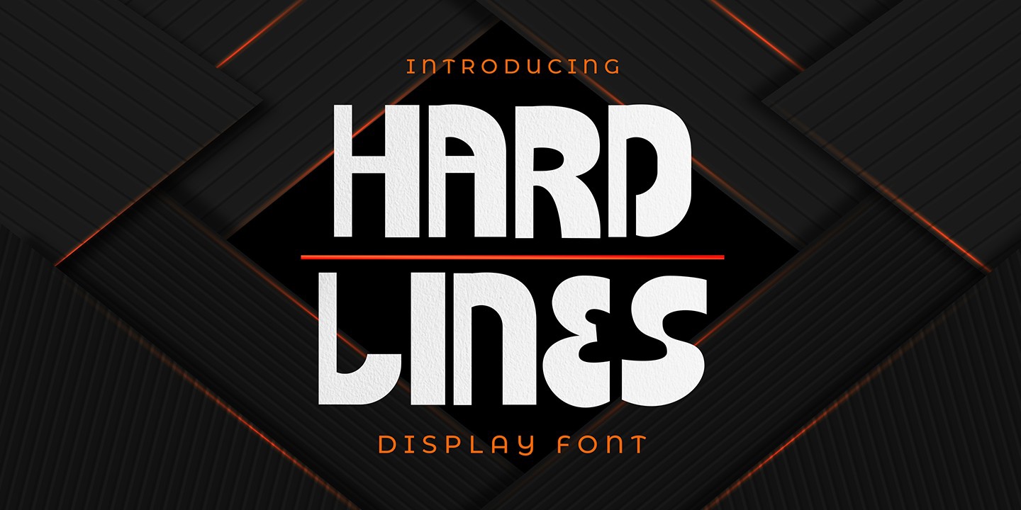 Hard Lines Font