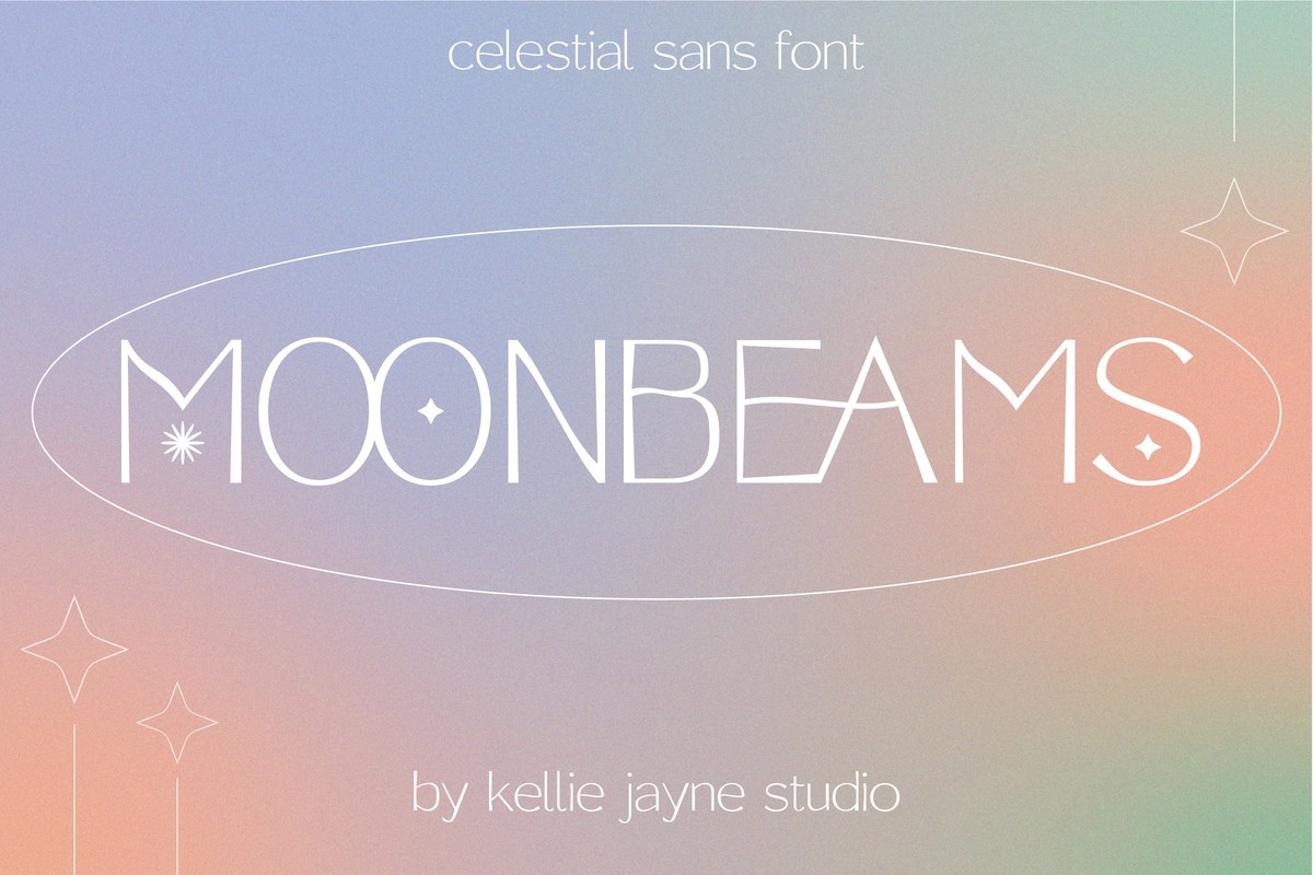 Moonbeams Font