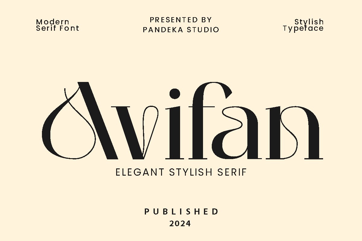 Avifan Font