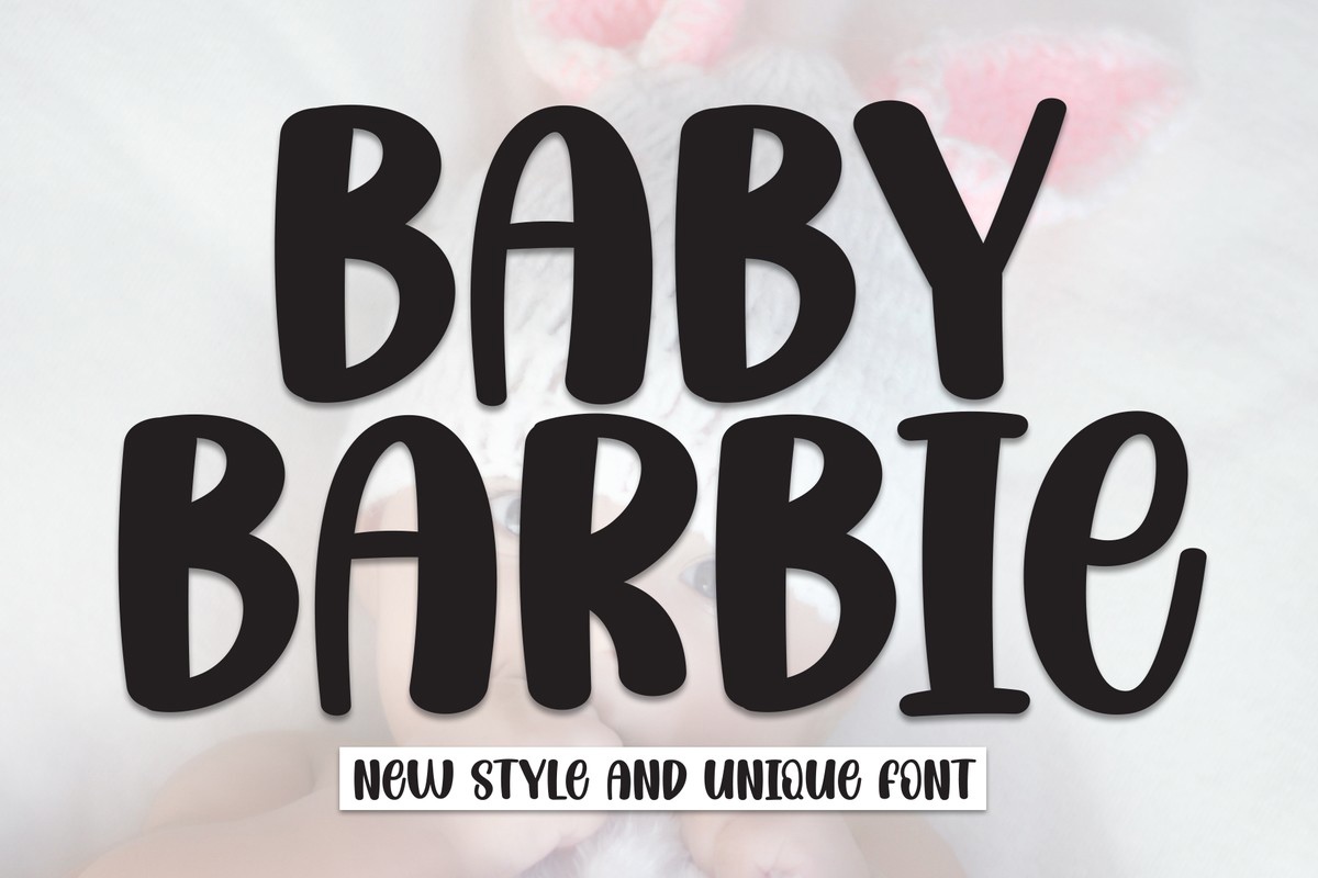 Baby Barbie Font