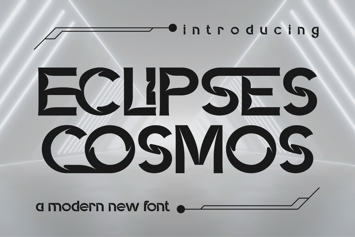 Eclipses Cosmos Font