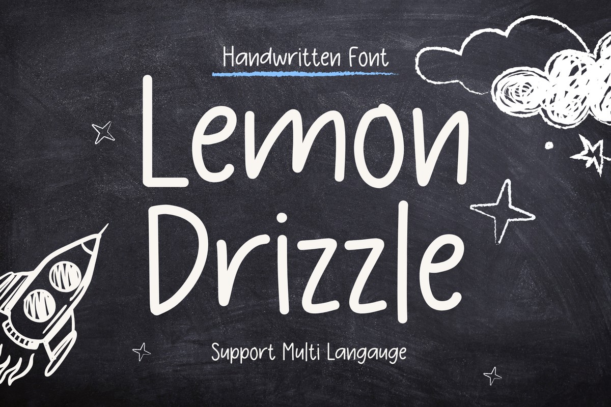 Lemon Drizzle Font