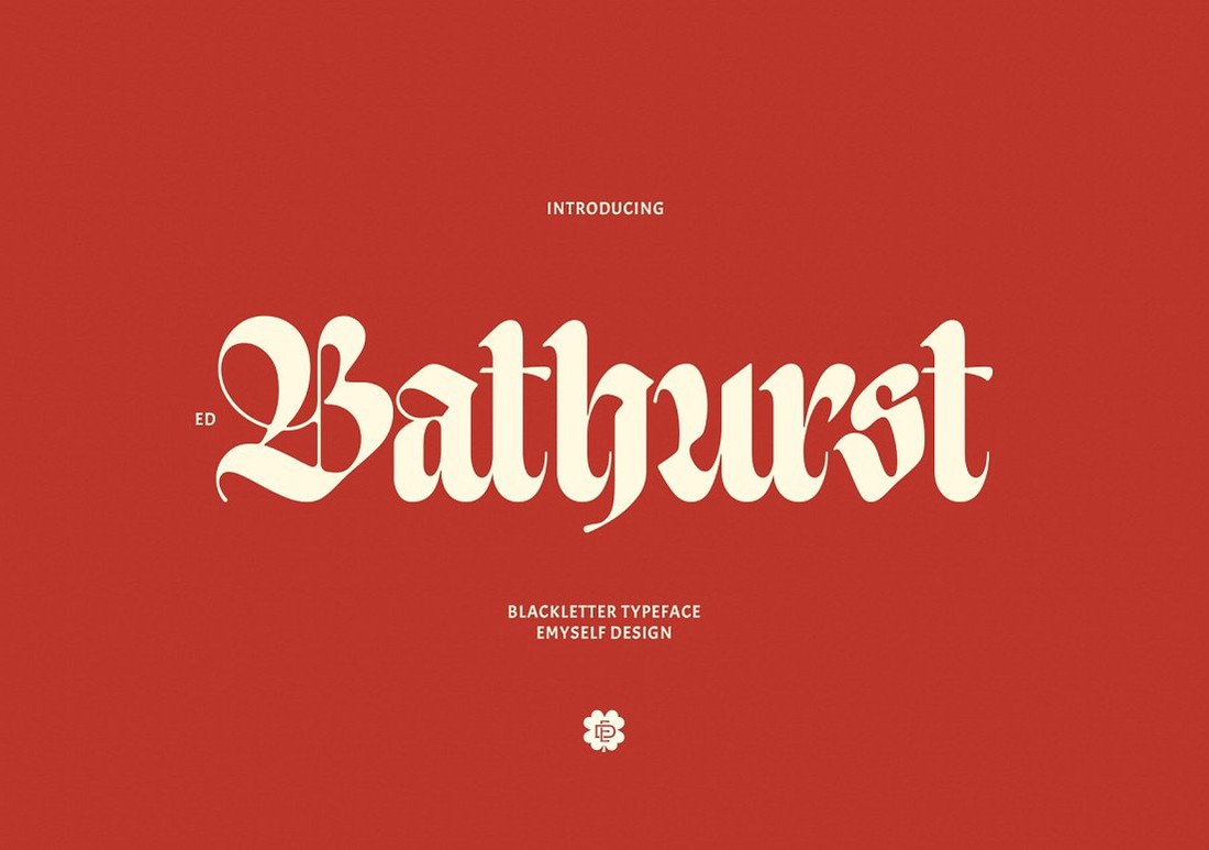 ED Bathurst Font