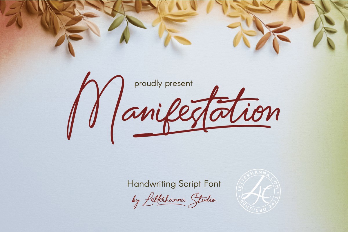 Manifestation Font