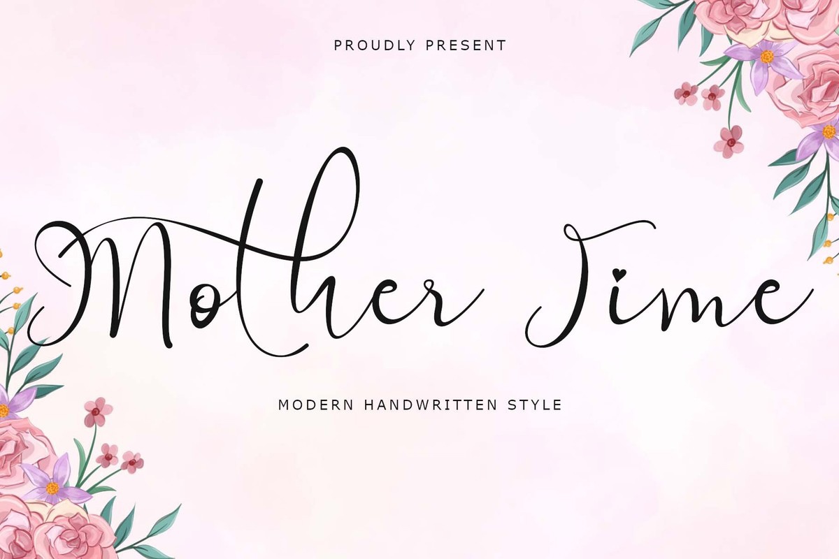 Mother Time Font